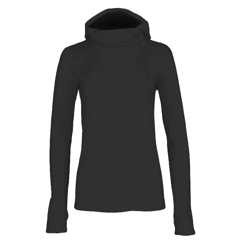 Women's Balaclava Hoodie - Black