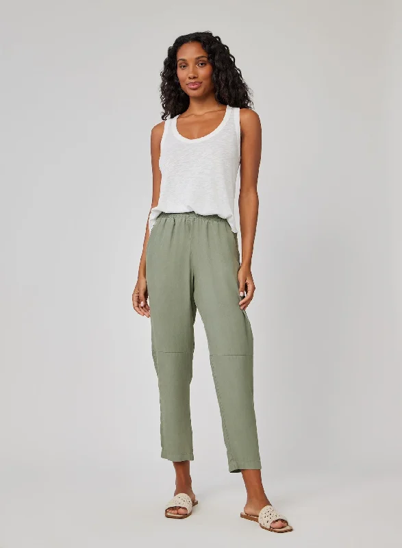 Camille Track Pant - Clean Sage