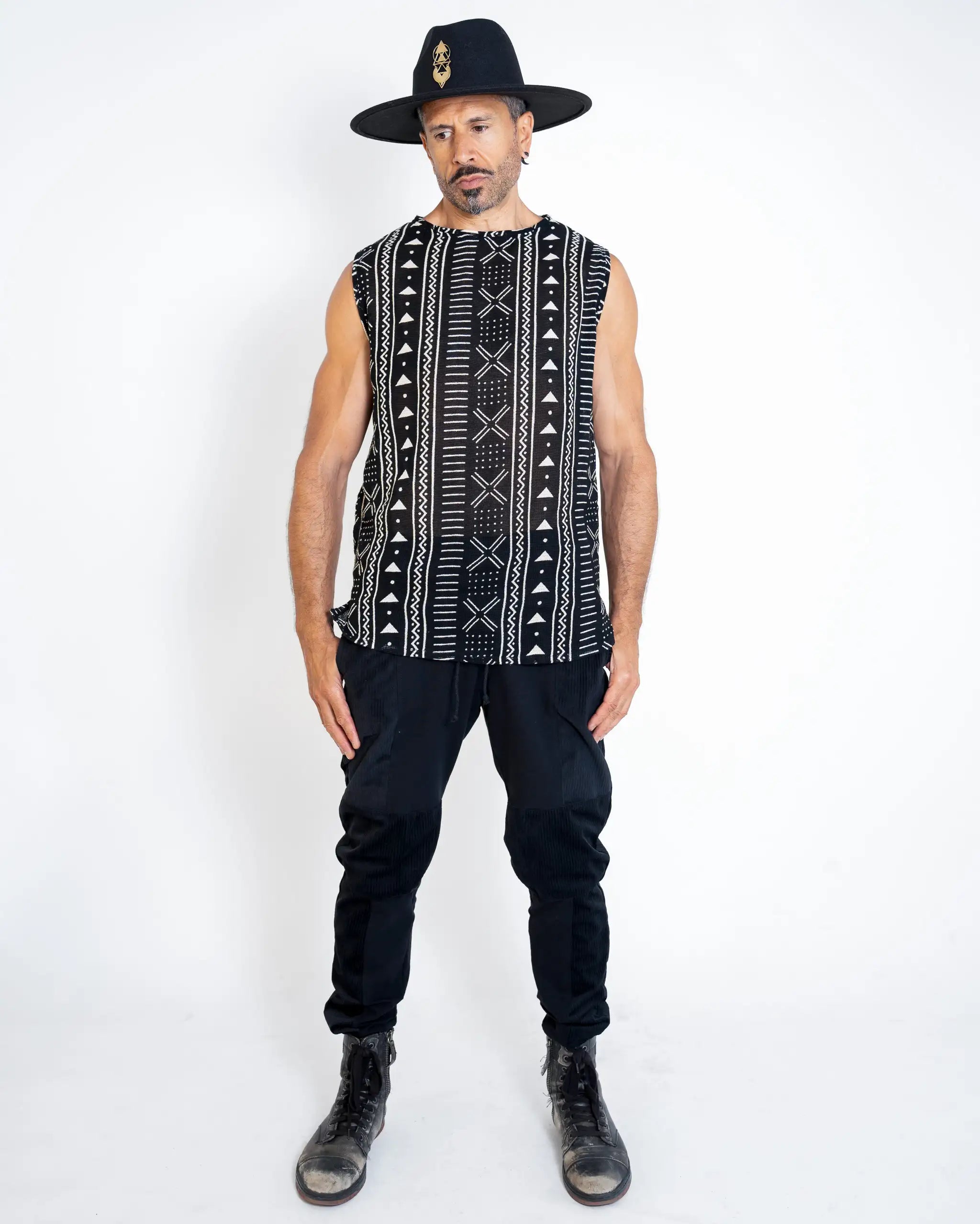 Men's Mud Cloth tank