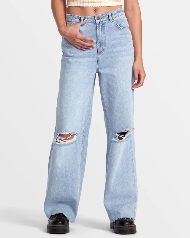 Coco Denim Jeans - Bleached Indigo