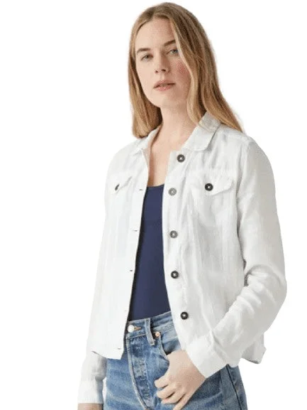 Linen Jean Jacket  by Michael Stars