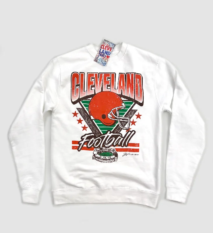 Cleveland Football Retro Crew Sweatshirt