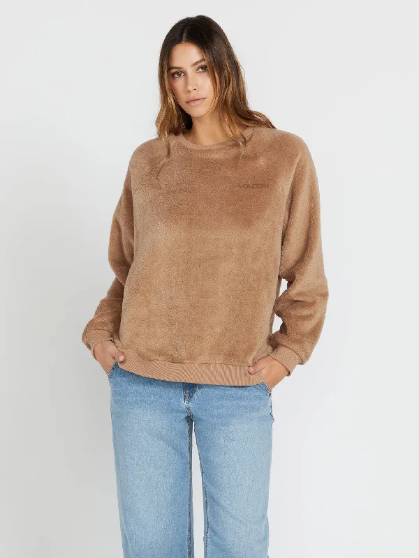 Pheelin Phine Crew Sweatshirt - Mocha