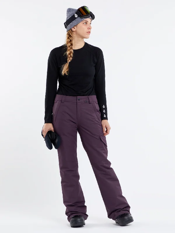 Womens Bridger Insulated Pants - Blackberry