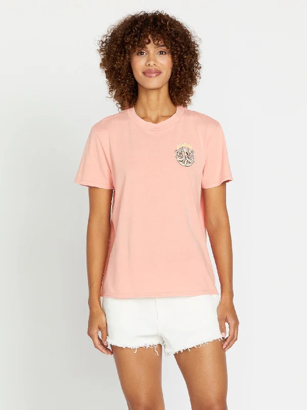 Lock It Up Tee - Reef Pink