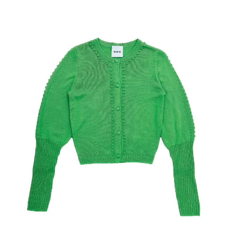 The Chelsea Cardigan in Green