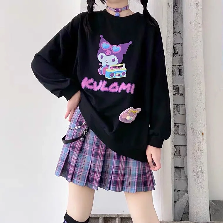 JAPANESE CUTE “KULOMI” SWEATSHIRT BY90119