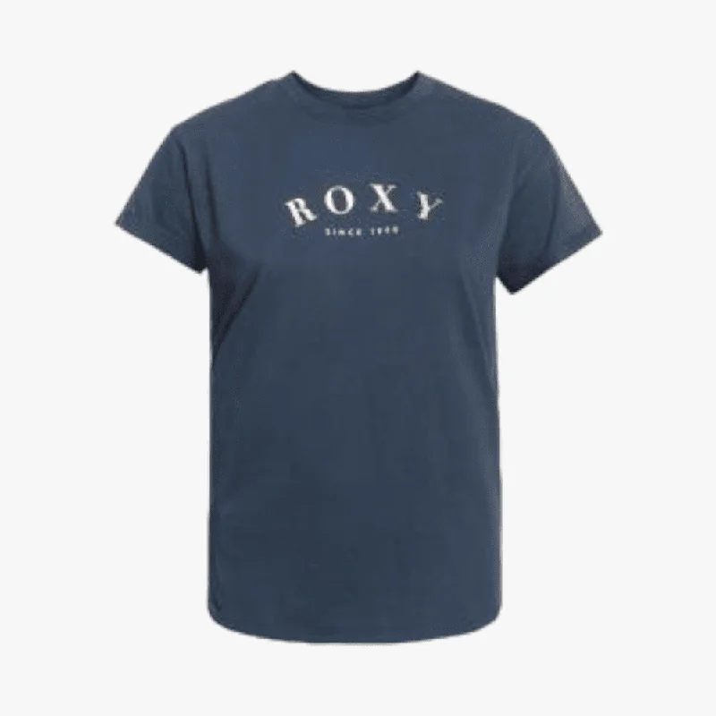 Roxy Girls Another Chance Foil Long Sleeve Tee Mood Indigo