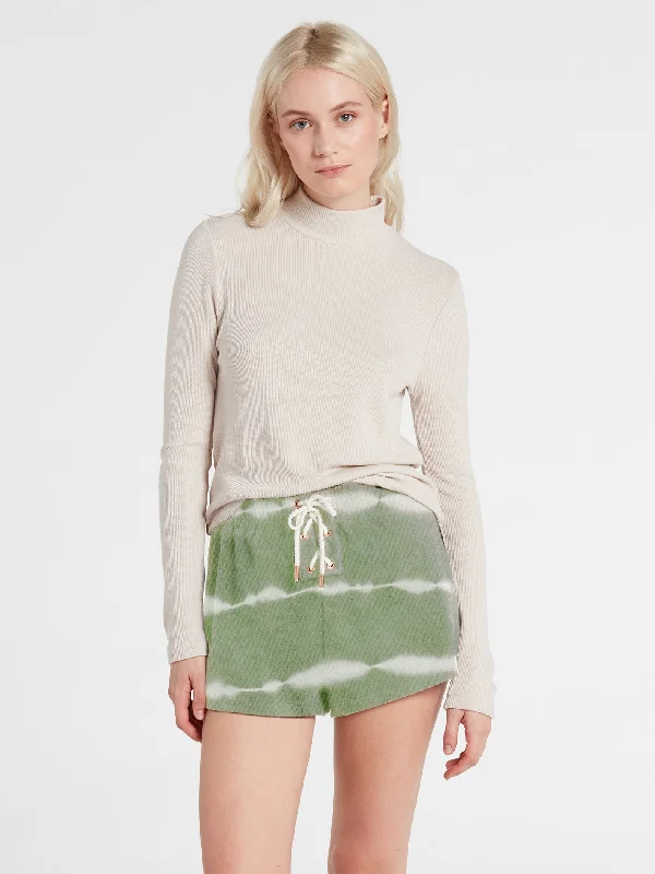 Lived In Lounge Fleece Short - Light Army