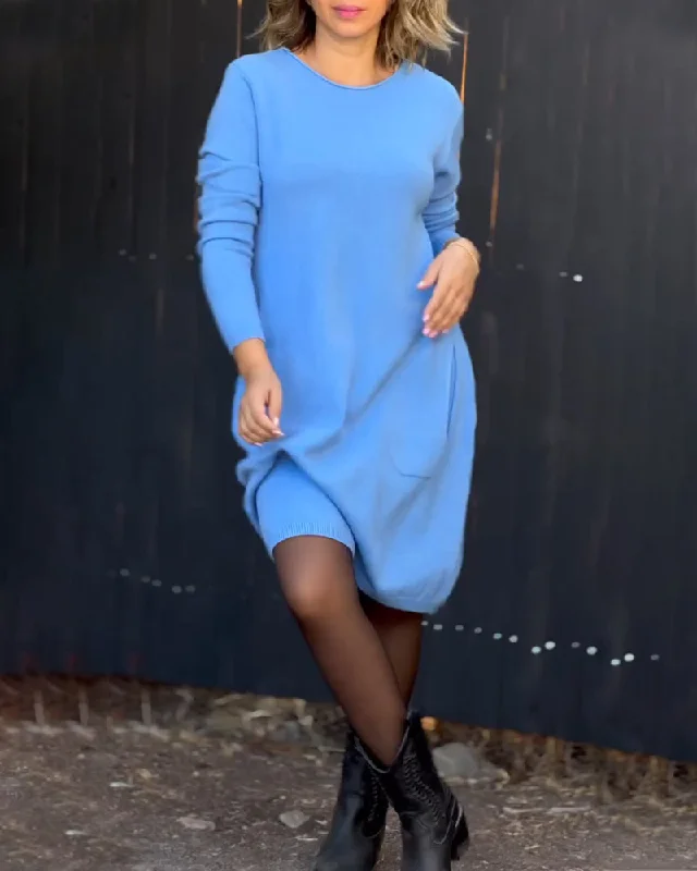 BerryBetty - Simple solid color dress