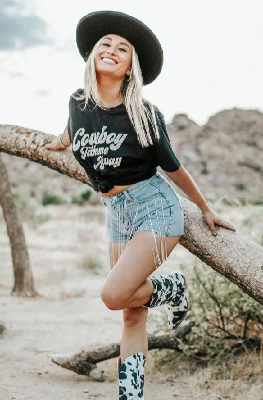 Cowboy Take Me Away Graphic Tee