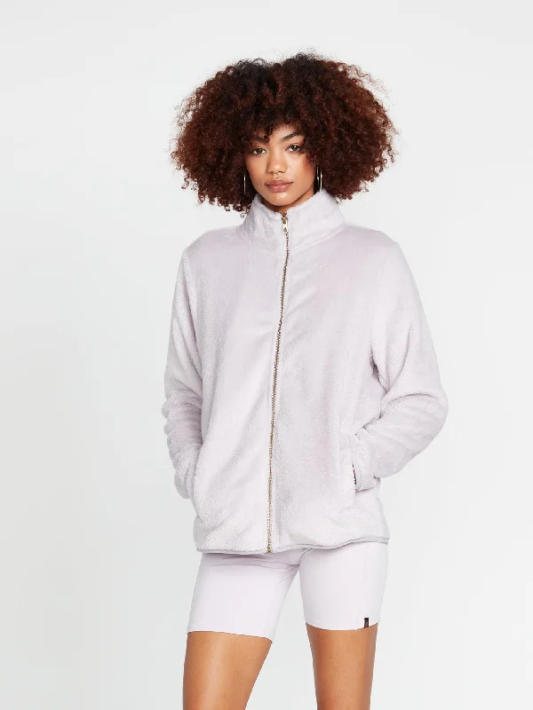 Pheelin Phuzzy Zip Fleece - Lavender