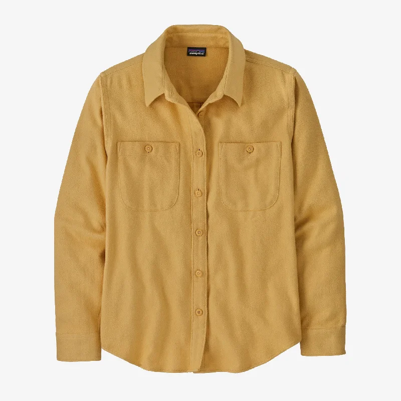 Patagonia Women's Fjord Flannel Shirt - Beeswax Tan