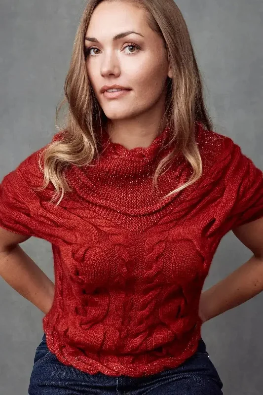 Chani Woman Pullover Qiviuk, Merino & Silk