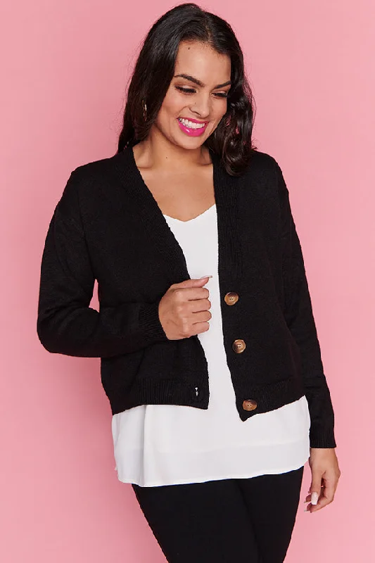 Norma Black Cardi