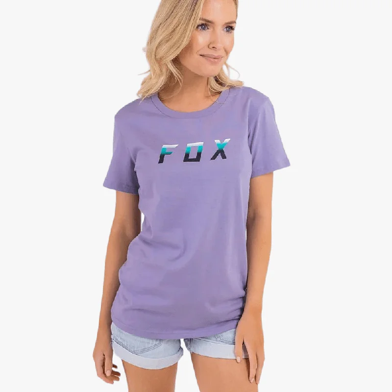 Fox Womens Fgmnt Moth Short Sleeve Tee Lilac