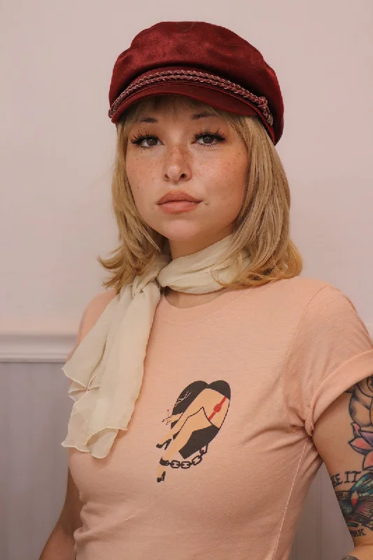 Chains of Love Tee in Peach